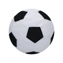 Spielball Soft-Touch, small - weiß/schwarz